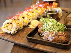 Steak and Sushi Tataki Style